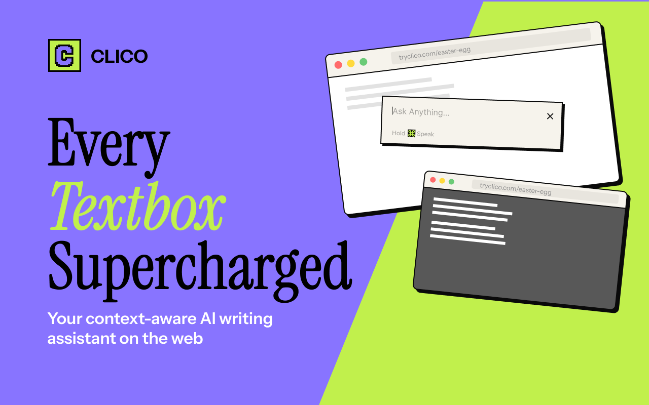 Clico: AI Writing Assistant for Every Text Box - 截图 4