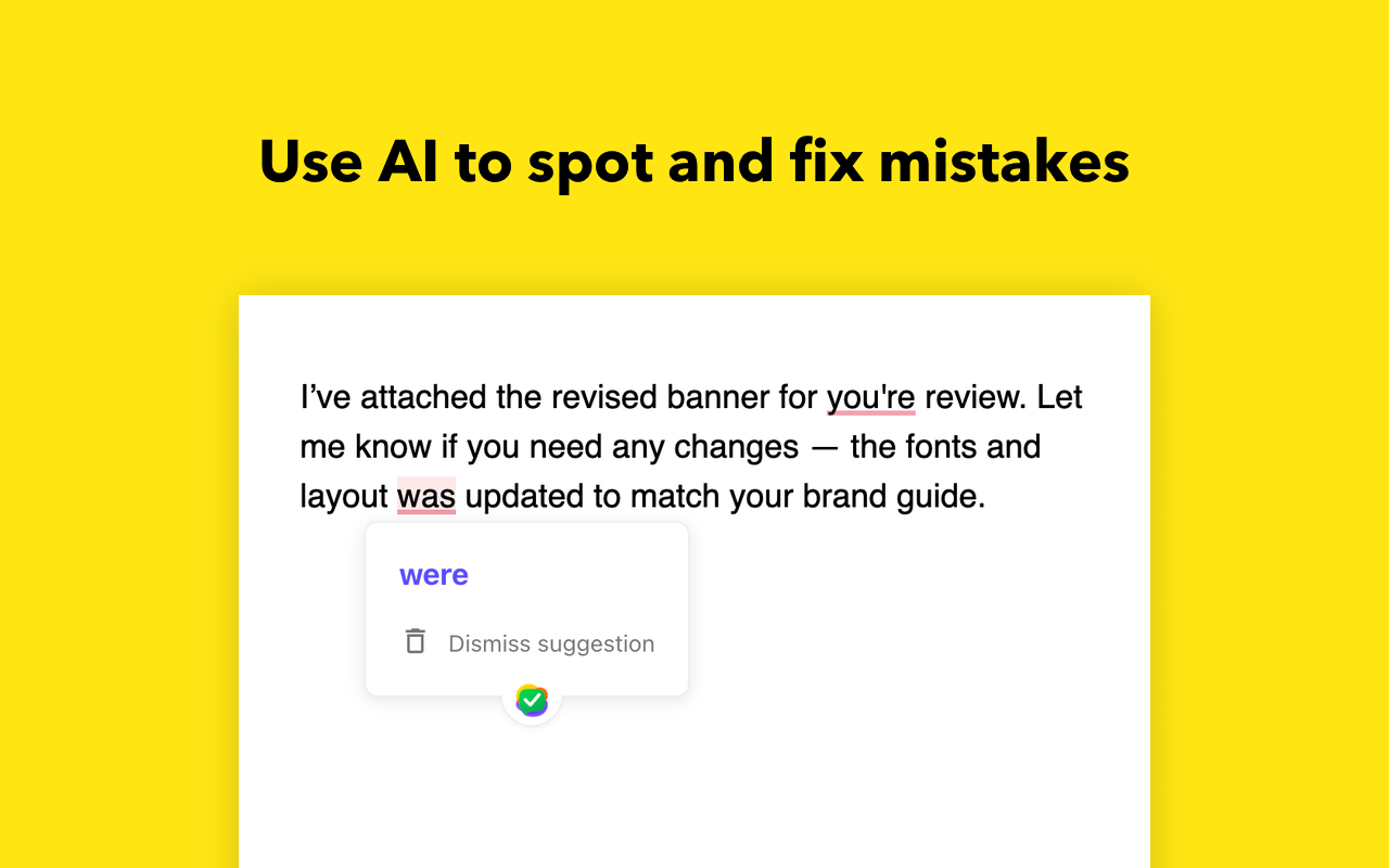 Grammit: The AI Grammar Checker - 截图 1