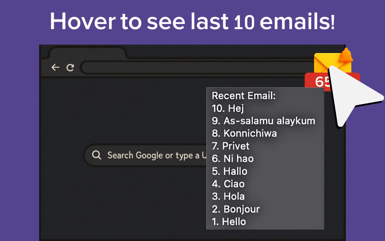 Gmail通知 - 截图 3