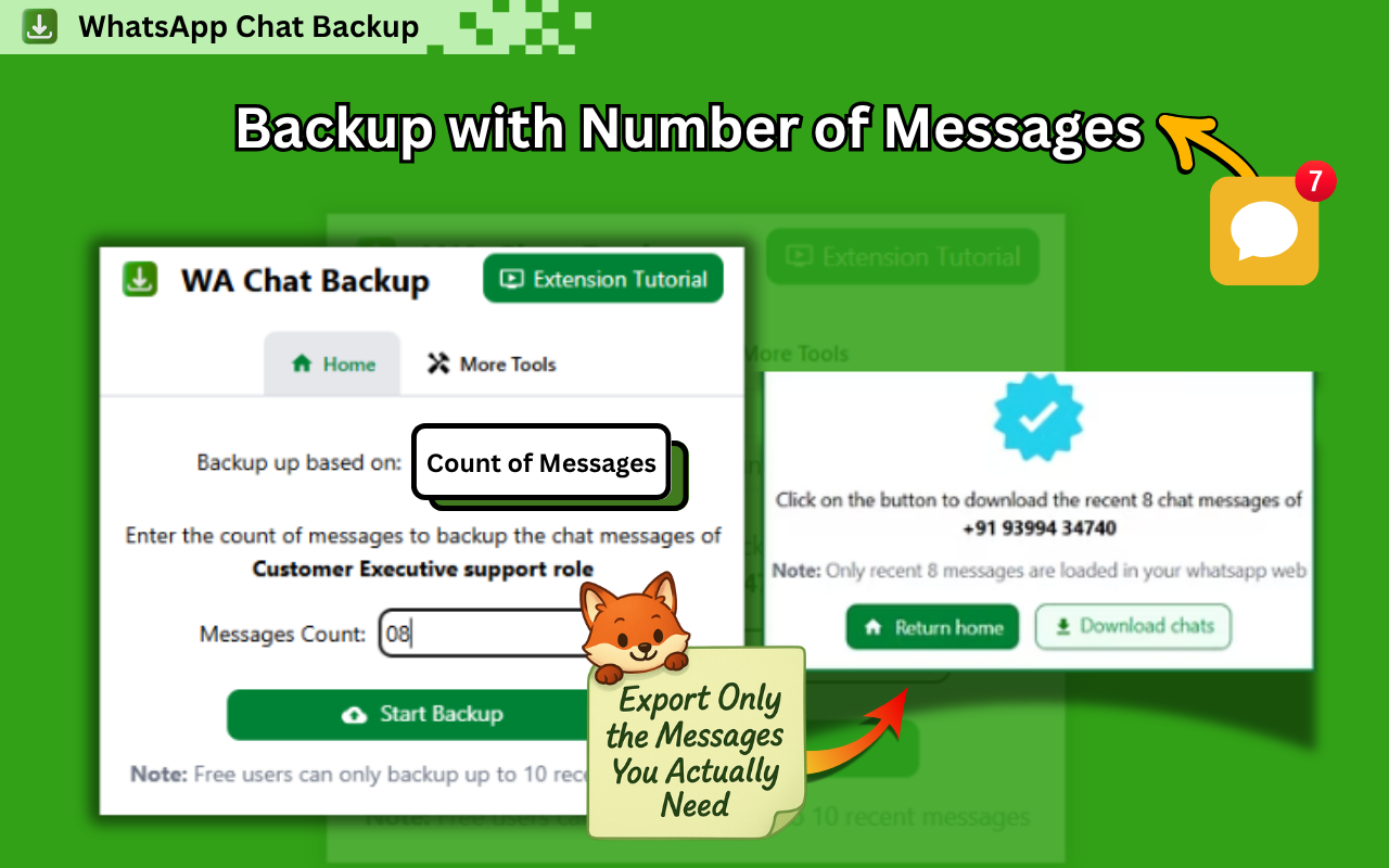 WA Chat Backup chrome谷歌浏览器插件_扩展第2张截图