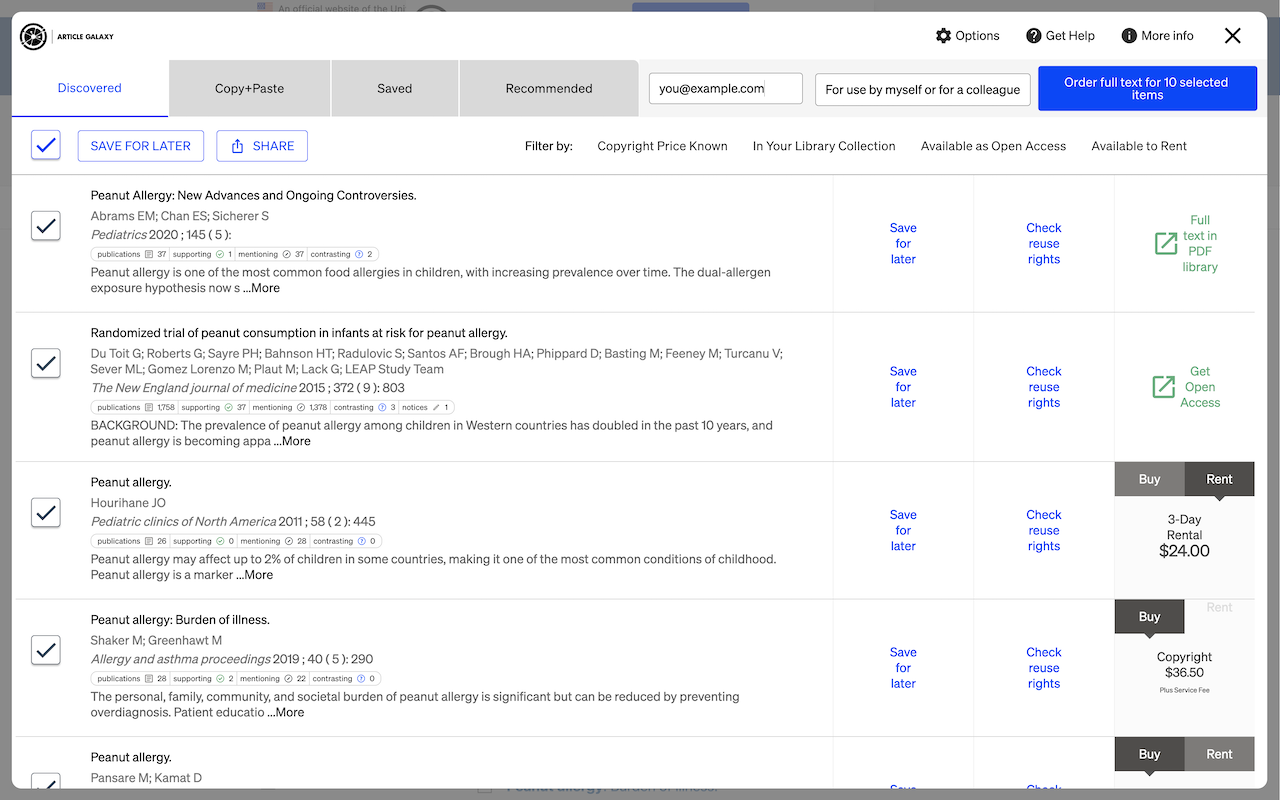 Article Galaxy Browser Extension - 截图 2
