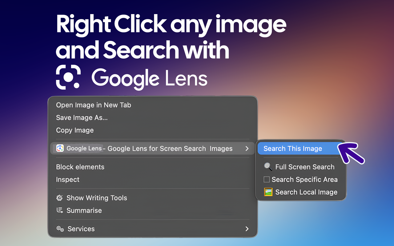 Google Lens - Search your screen chrome谷歌浏览器插件_扩展第2张截图