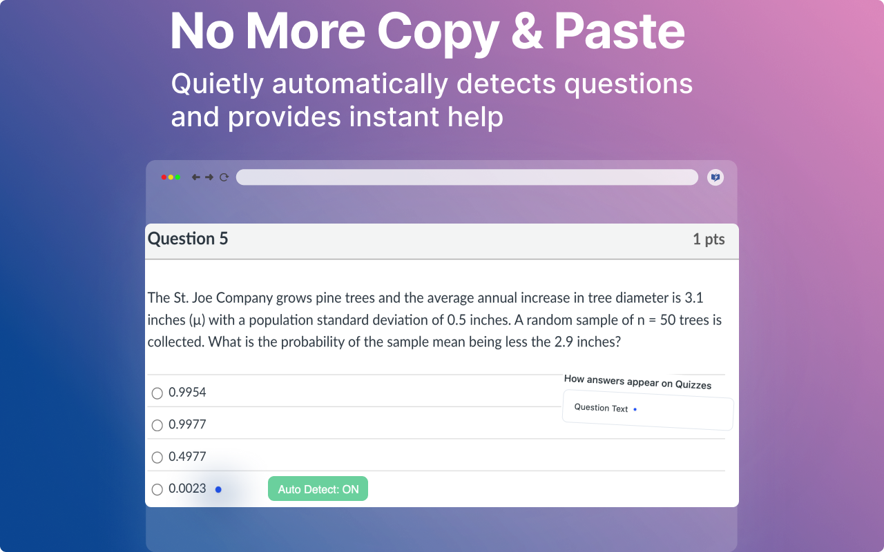Quietly AI - Study Assistant chrome谷歌浏览器插件_扩展第1张截图