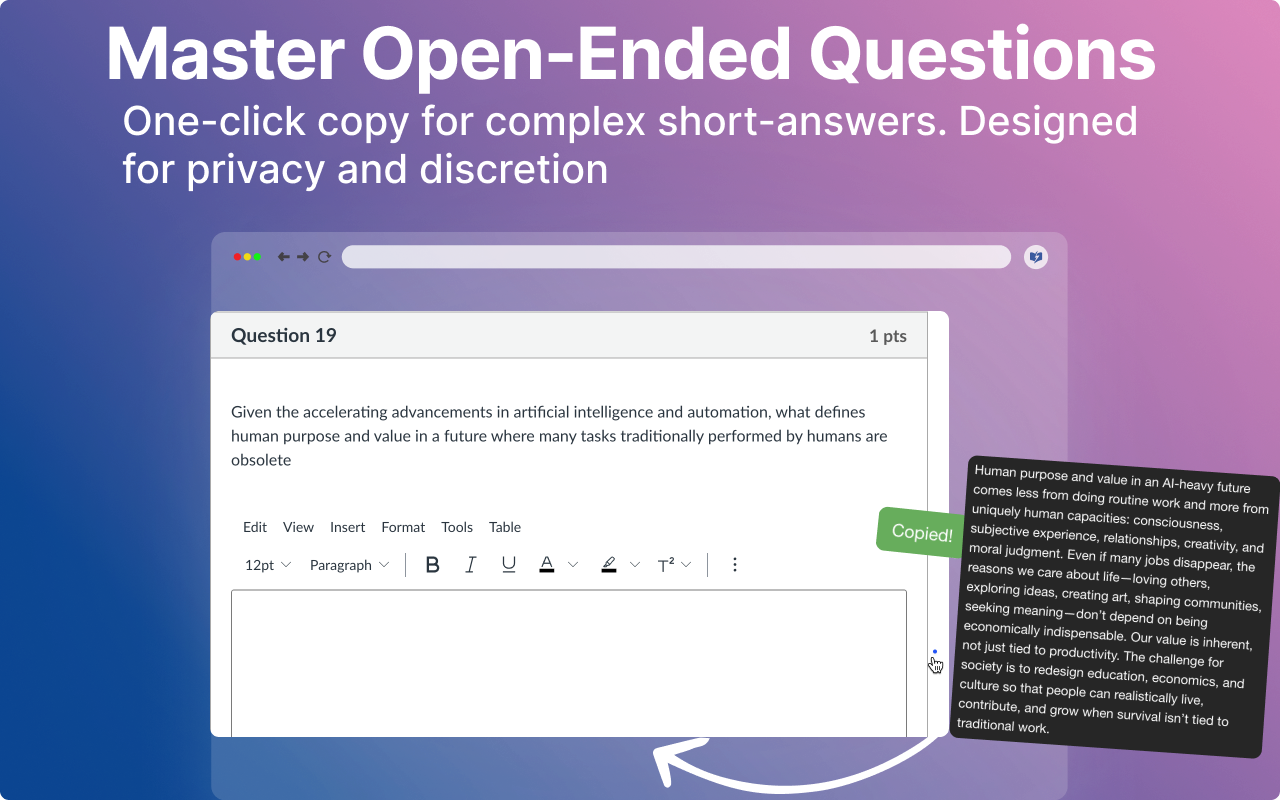 Quietly AI - Study Assistant chrome谷歌浏览器插件_扩展第2张截图
