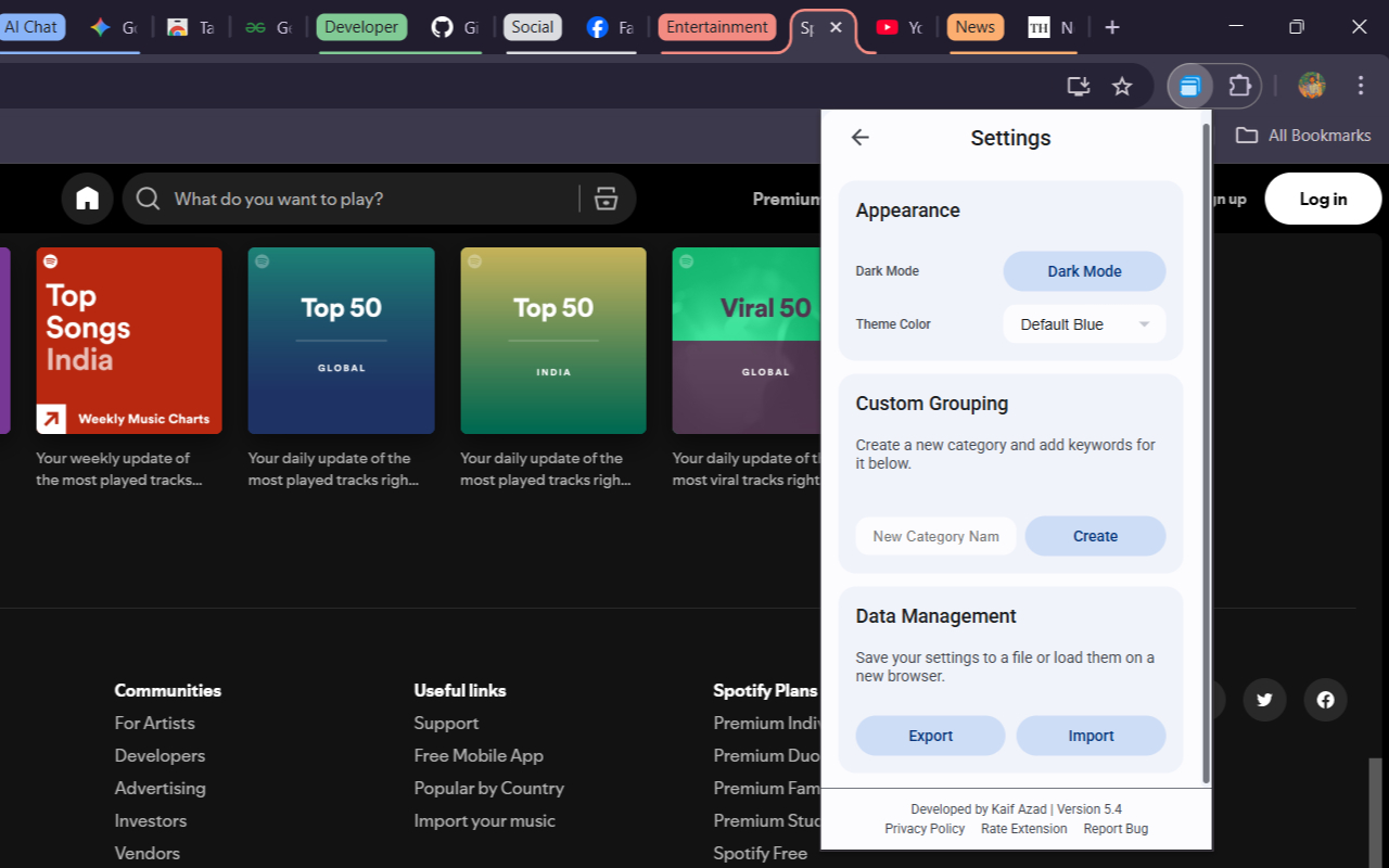 Tab Manager Plus chrome谷歌浏览器插件_扩展第3张截图