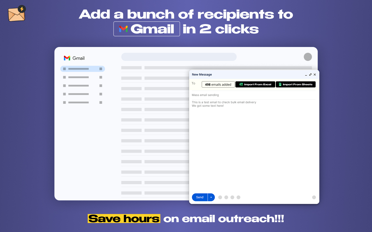 群发邮件发送器 chrome谷歌浏览器插件_扩展第2张截图