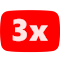 3x YouTube Speed