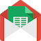 在 Gmail 中插入表格
