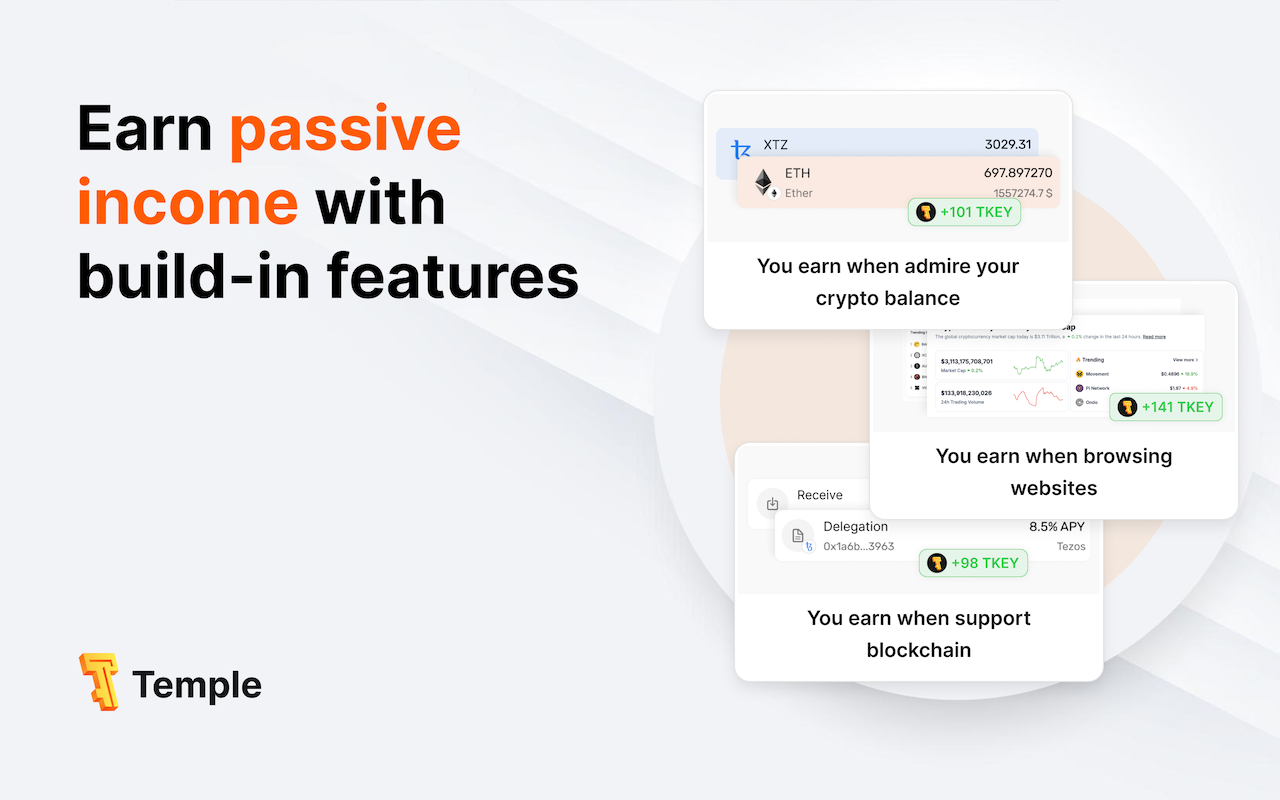 Temple Wallet - 截图 1