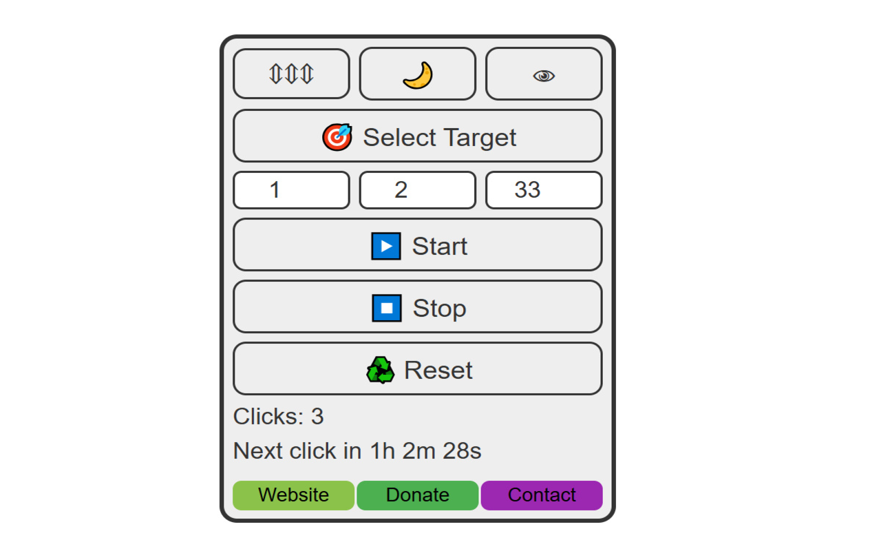 Safe Auto Clicker — Smart Mouse Click Automation for Any Website - 截图 1