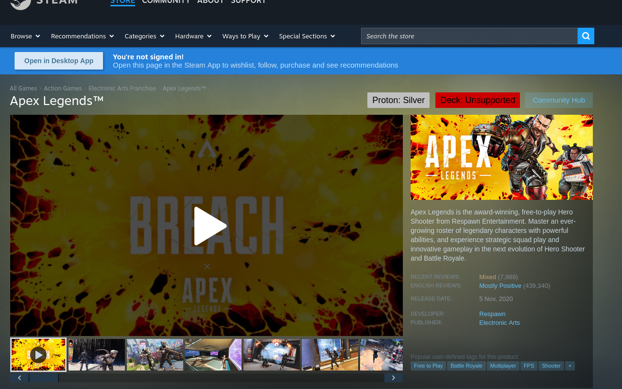 ProtonDB for Steam - 截图 4