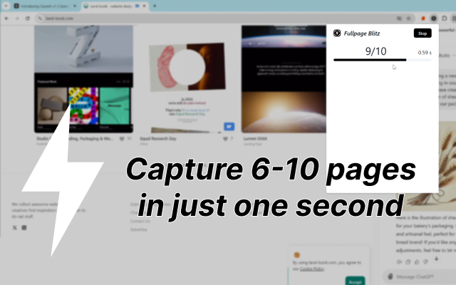 全网页长截图 - 极速滚动截屏 (BlitzCapture) - 截图 3