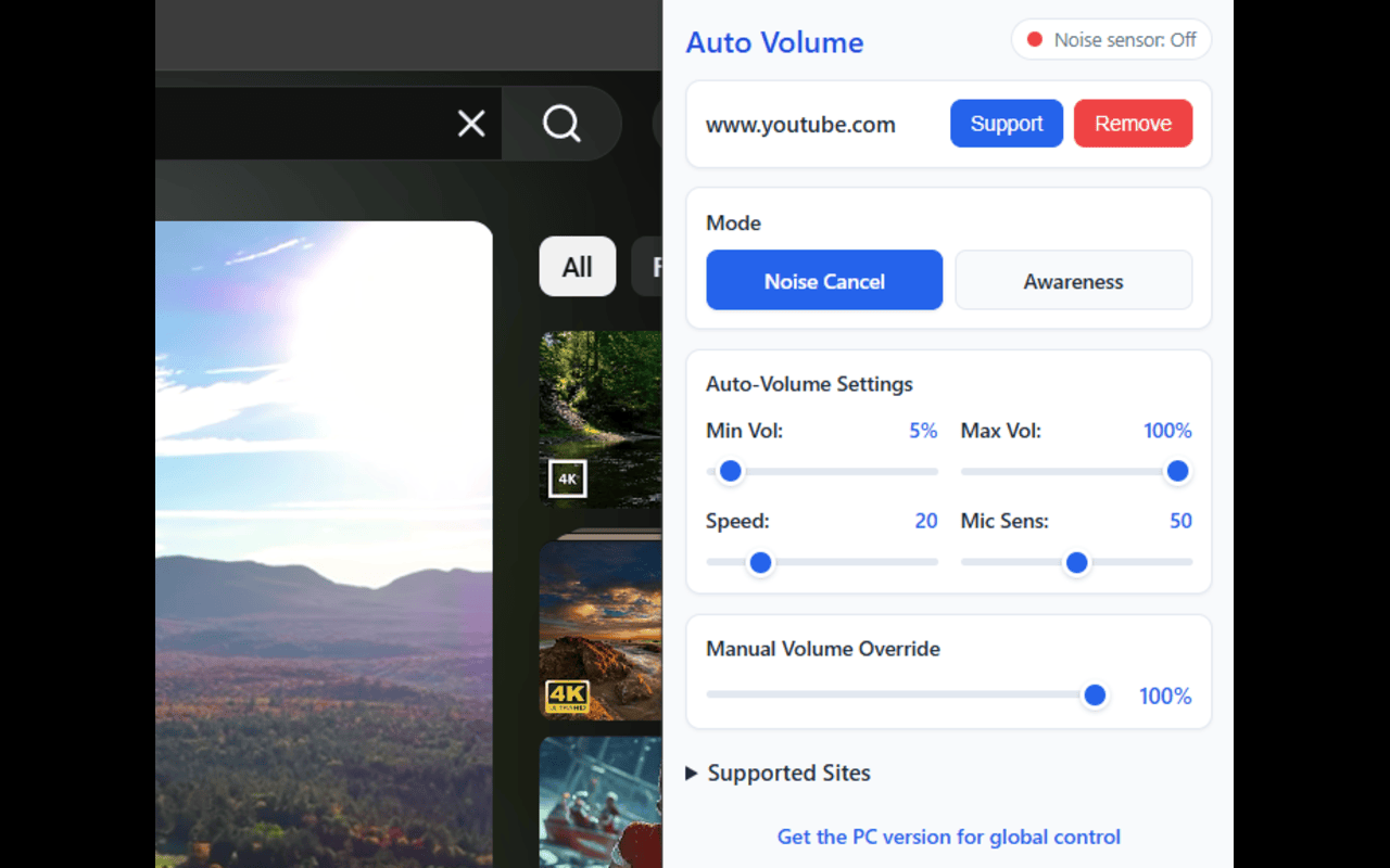 Auto Volume Adjustment - 截图 2