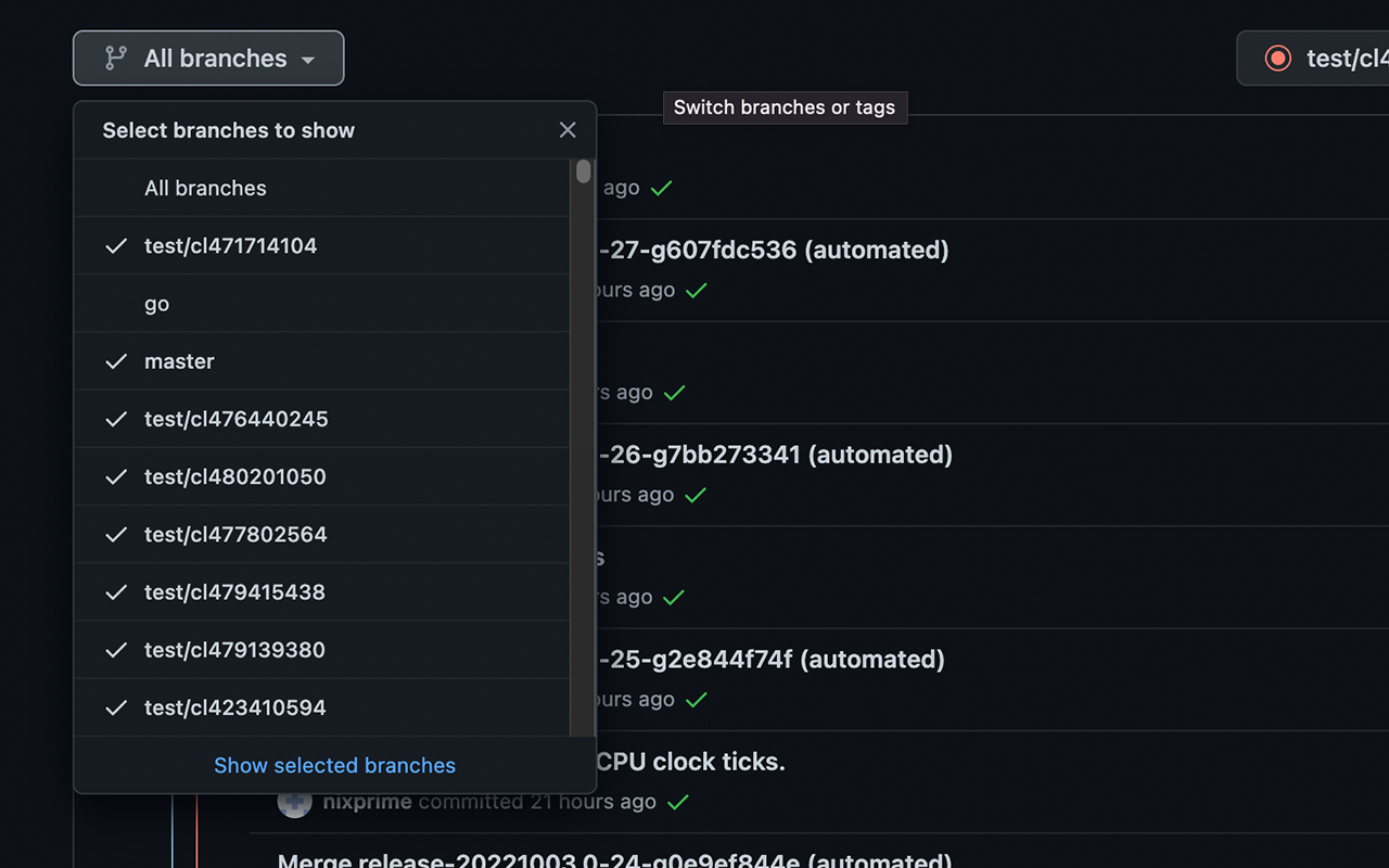 Le Git Graph - Commits Graph for GitHub - 截图 1