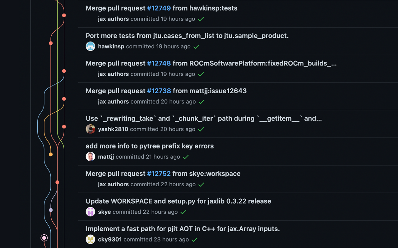 Le Git Graph - Commits Graph for GitHub - 截图 4