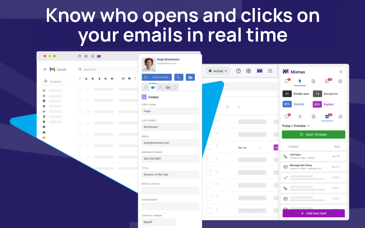 Mixmax: AI-Powered Sales Engagement, Email Tracking and Meeting Scheduling - 截图 2