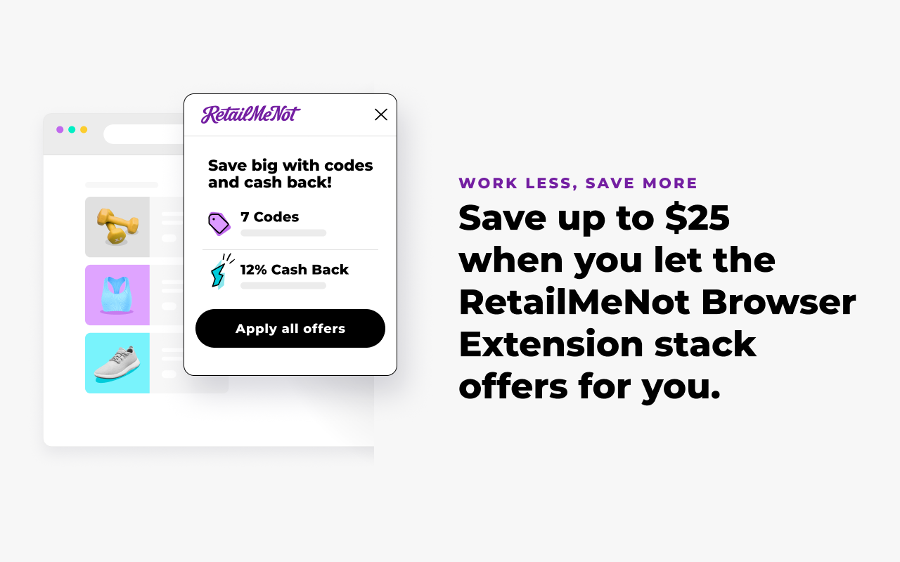 RetailMeNot: Codes, Cash Back and Coupons - 截图 2