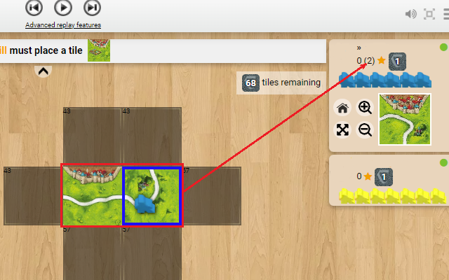 TileTracker - Carcassonne Companion (BGA) - 截图 1