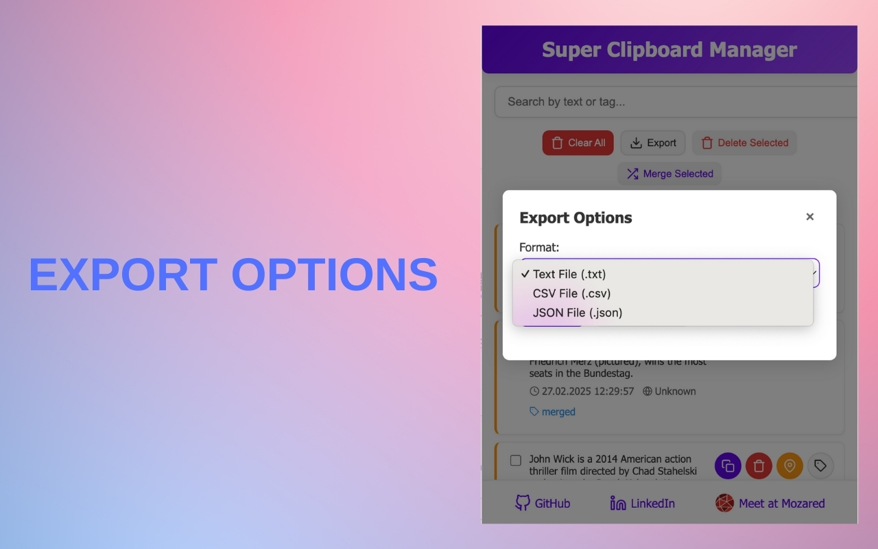 Super 剪贴板管理器 - 复制粘贴历史 - 截图 5