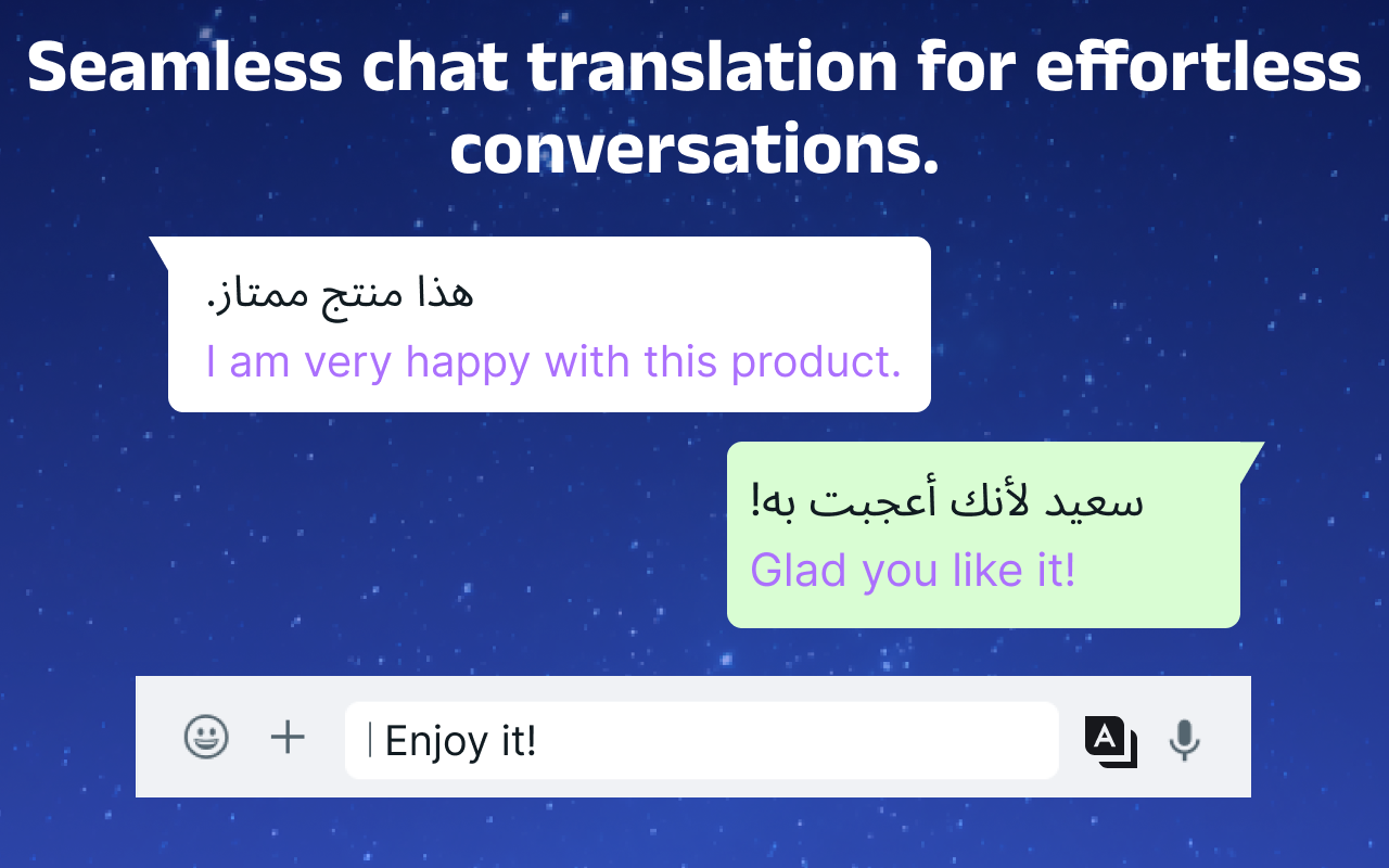 WhatsApp 聊天翻译器 & 翻译成中文 | WPPME.COM - 截图 2