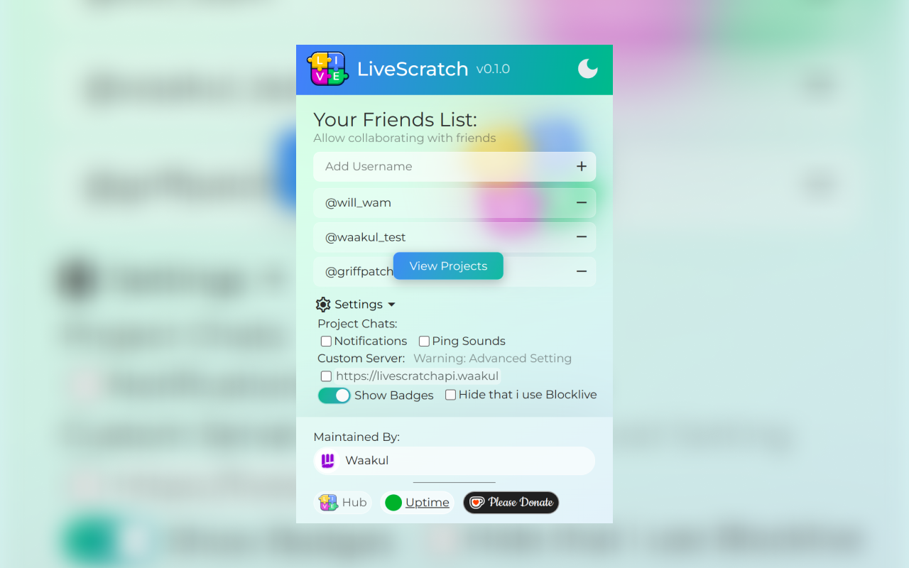 Livescratch: Live Scratch Collabs! - 截图 4