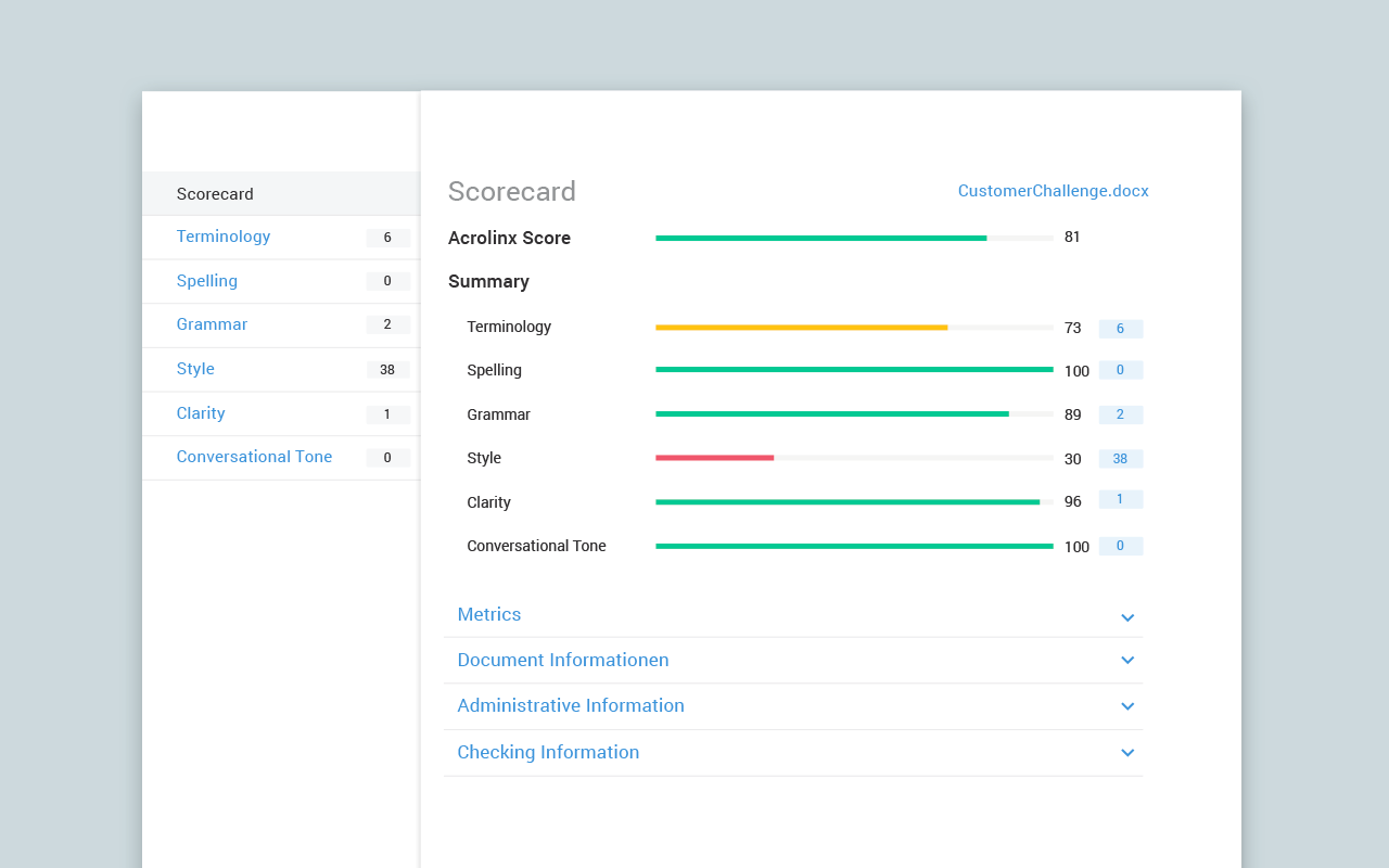 Acrolinx for Chrome - 截图 3