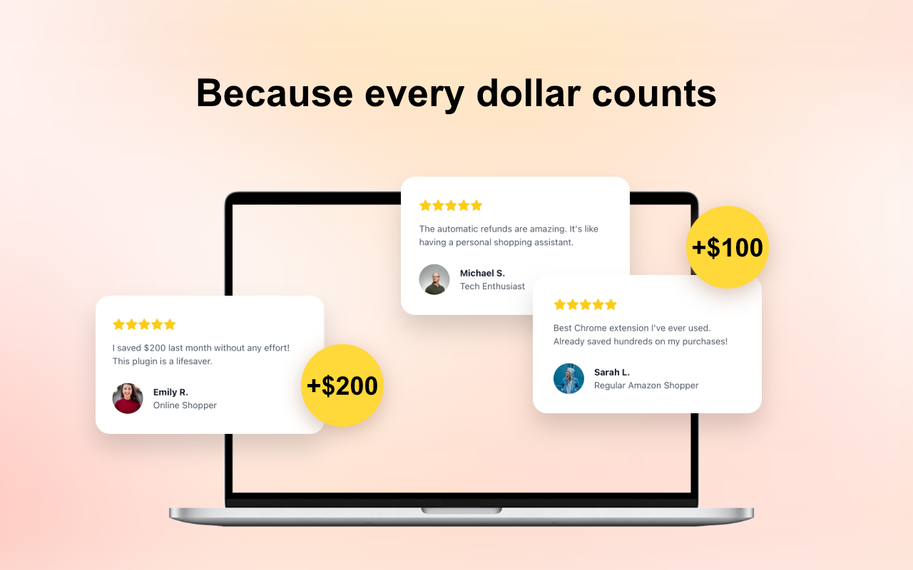 Task Monkey: Get Money Back on Price Drops (Amazon Price Adjustment) - 截图 2