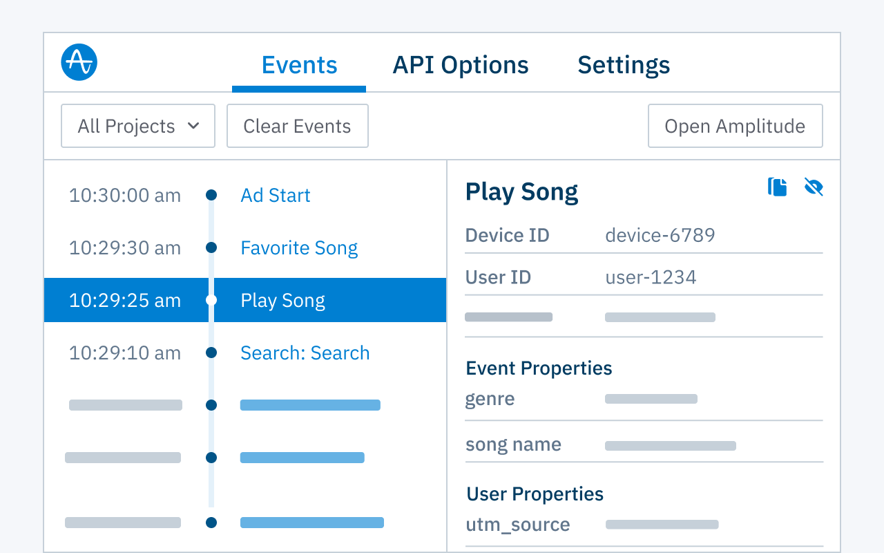 Amplitude Event Explorer - 截图 1