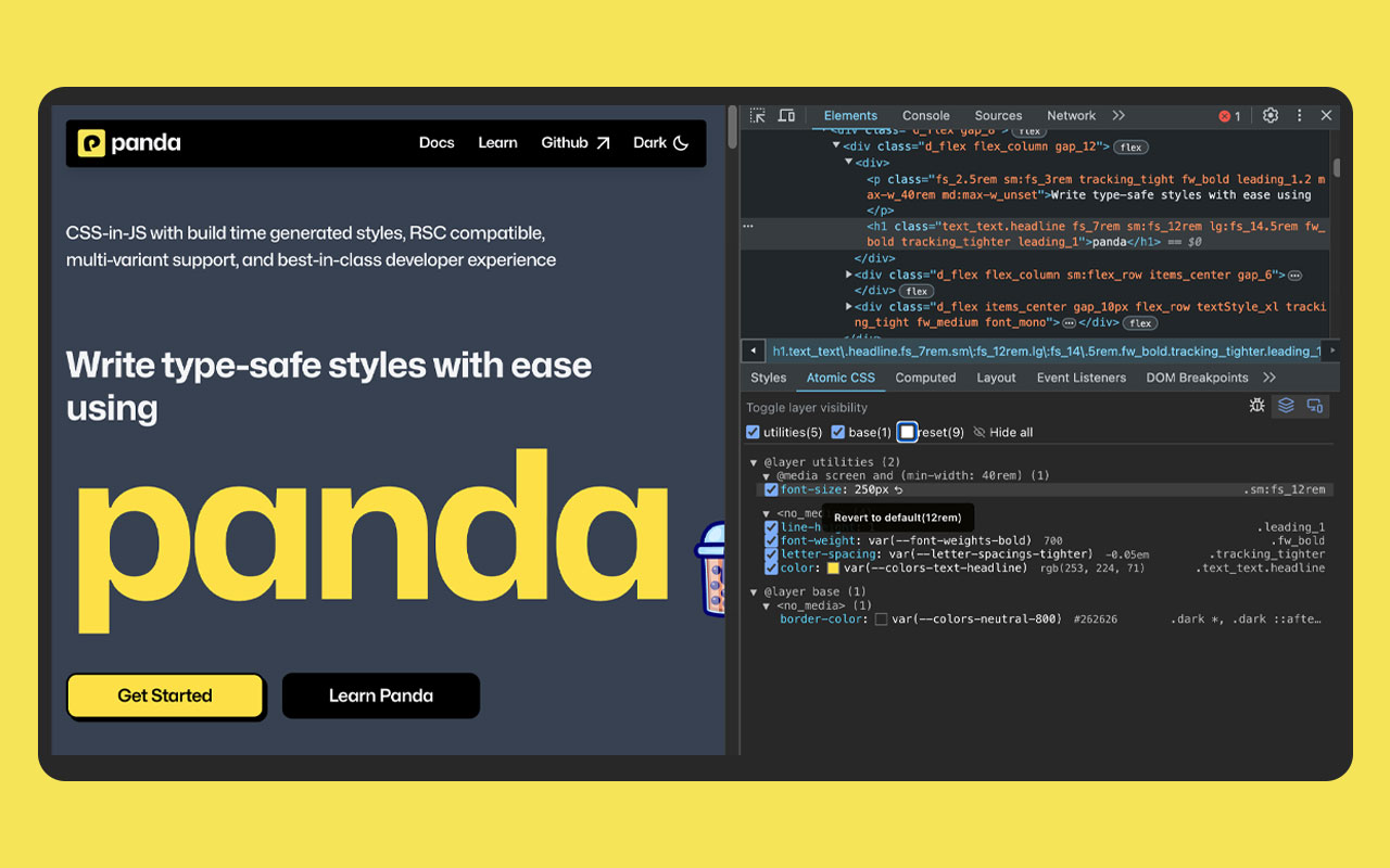 Atomic CSS Devtools - 截图 1