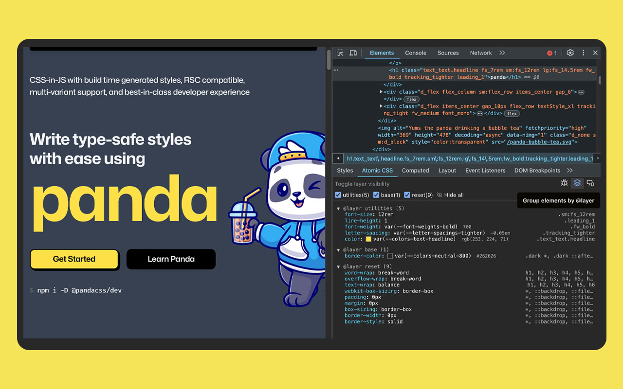 Atomic CSS Devtools - 截图 3