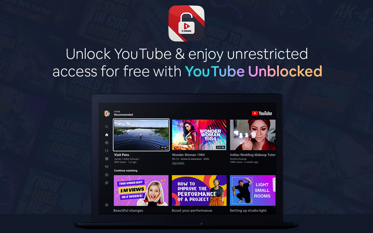 Unblock YouTube, Discord, ChatGPT & more - 截图 1