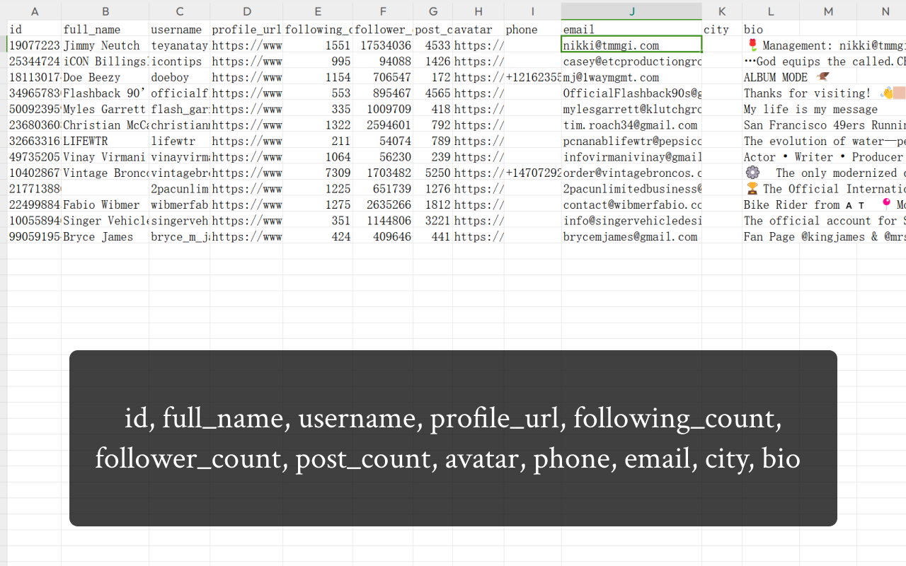 IGEmail - IG电子邮件抓取工具 - 截图 2