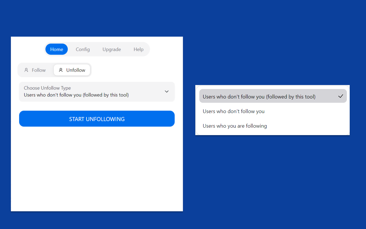 IG自动关注者 - 自动关注 / 取消关注 - 截图 5