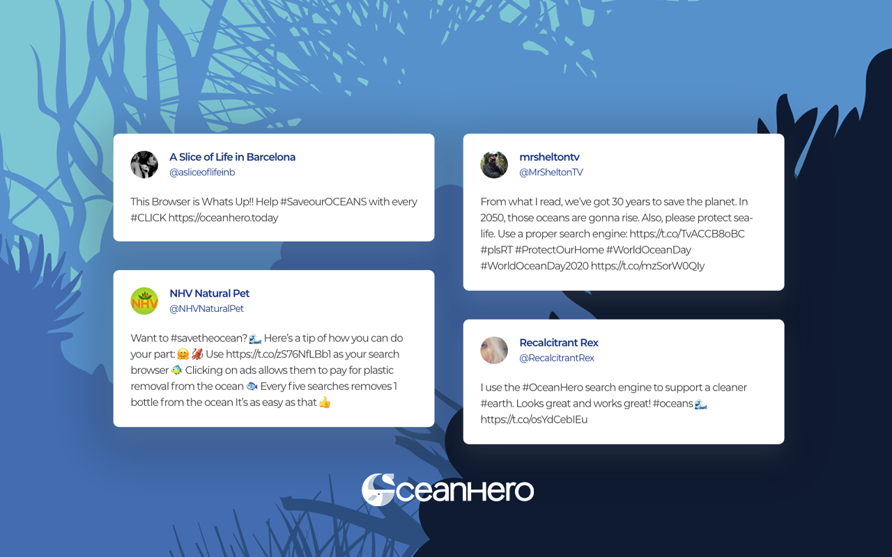 OceanHero: Save Our Oceans with Every New Tab - 截图 5