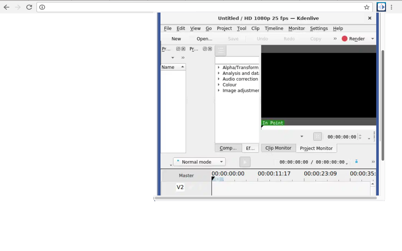 Kdenlive - 视频编辑器 - 截图 3