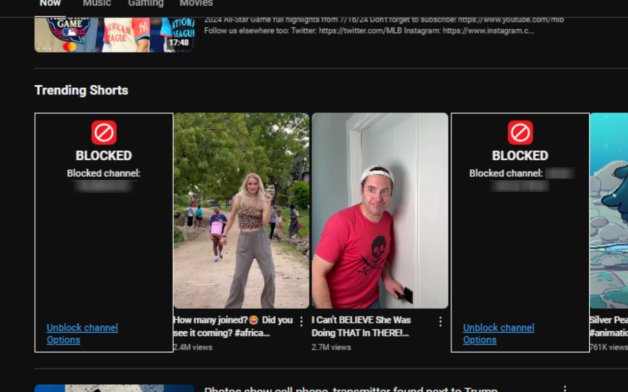 YTBlock - Block any content from YouTube™ - 截图 2