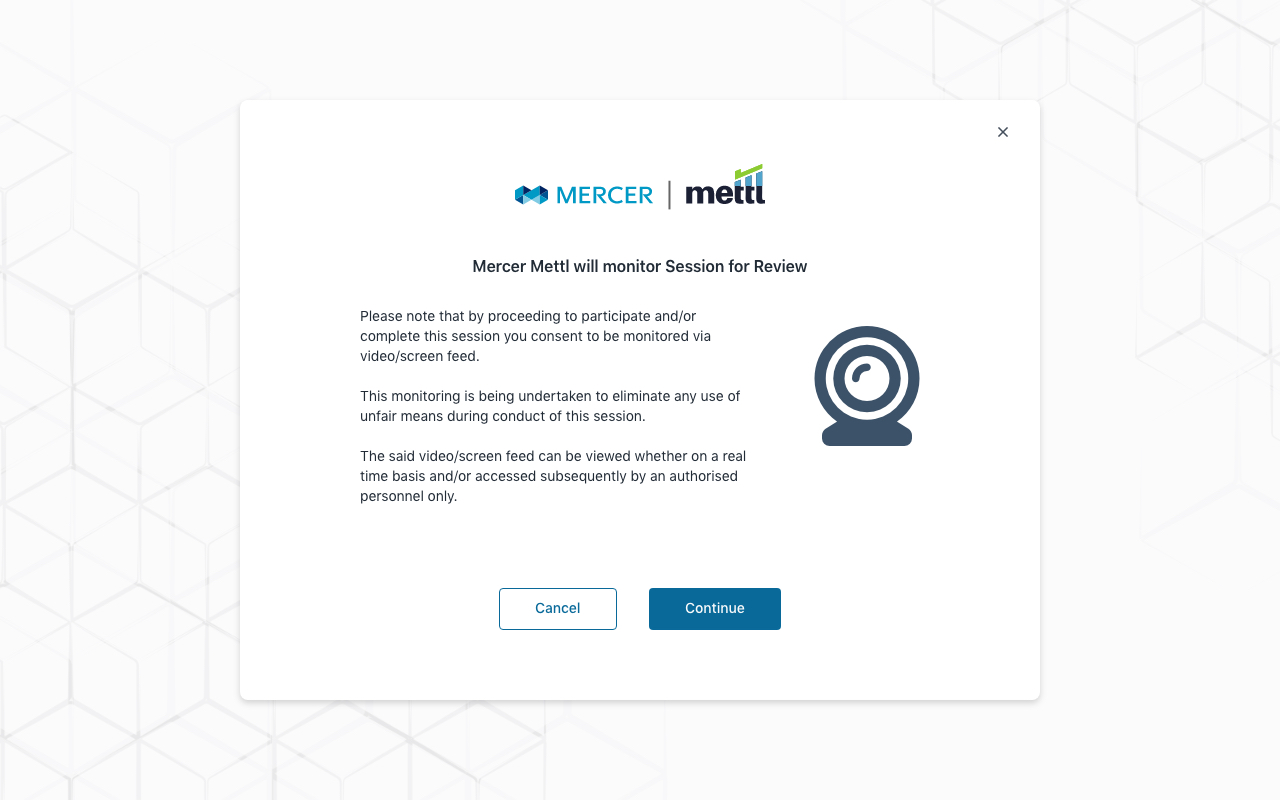 Mettl Proctoring - 截图 2
