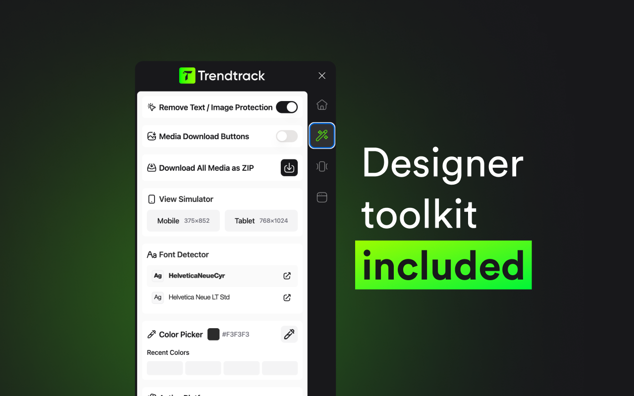 Trendtrack - eCommerce Analysis & All in one tool (Website, Trends, Ads..) - 截图 1