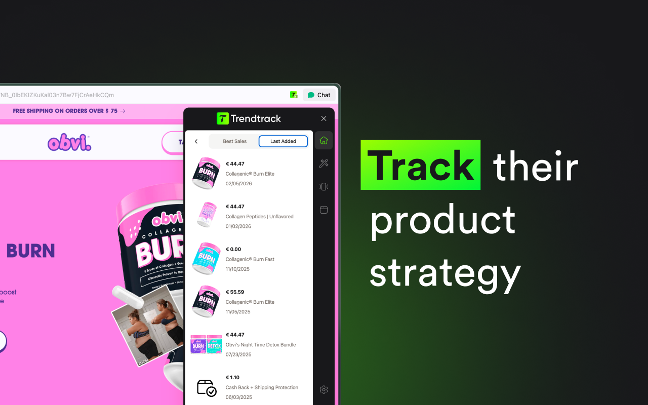 Trendtrack - eCommerce Analysis & All in one tool (Website, Trends, Ads..) - 截图 5