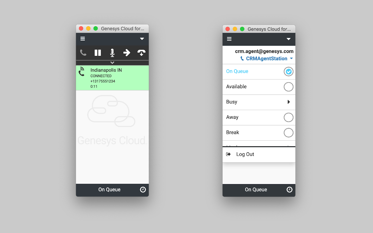 Genesys Cloud for Chrome - 截图 4