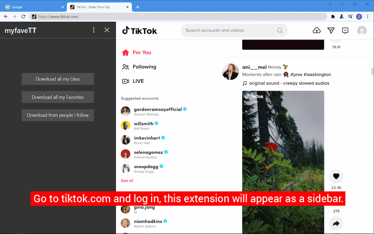 myfaveTT - download all TikToks you've loved - 截图 1