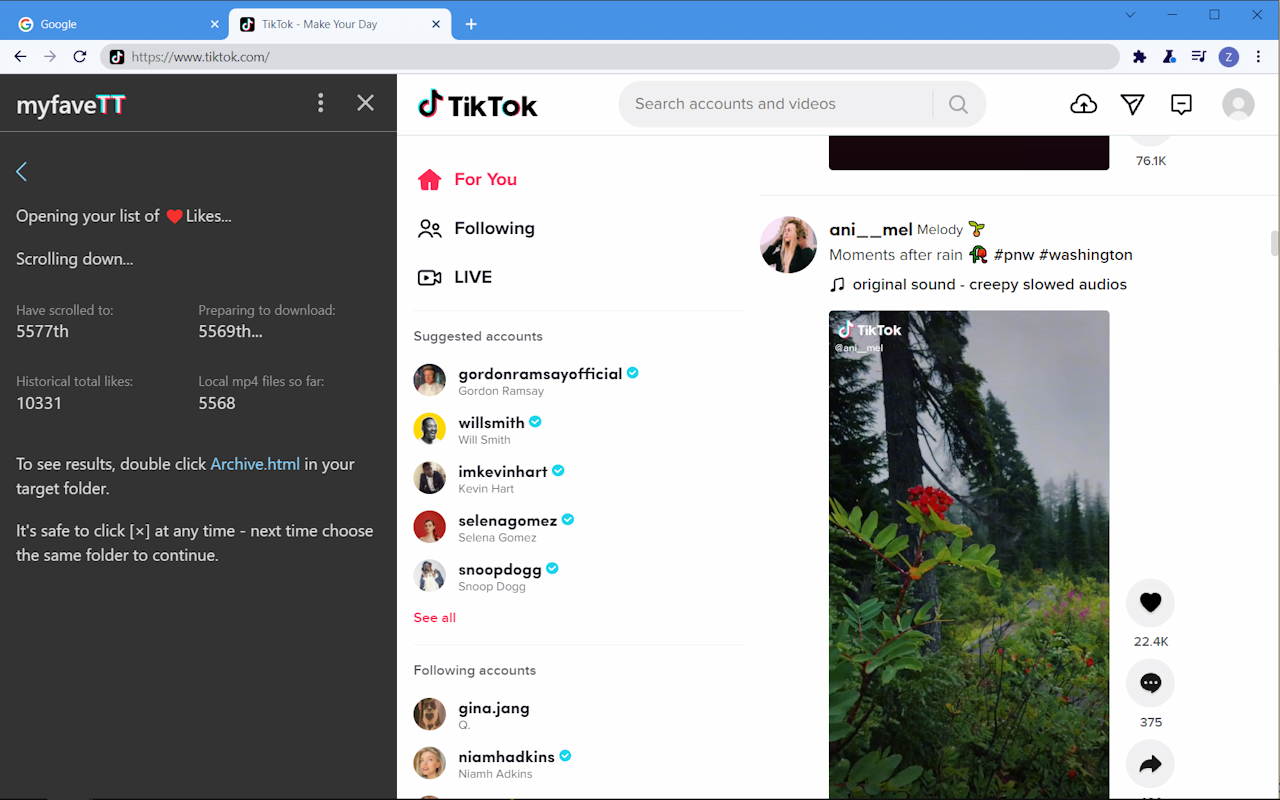 myfaveTT - download all TikToks you've loved - 截图 2