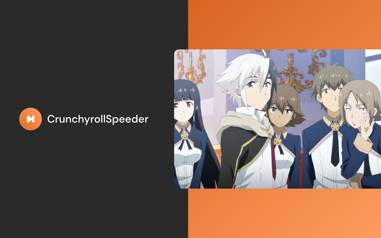 Crunchyroll Speeder: adjust playback speed [QVI] - 截图 3