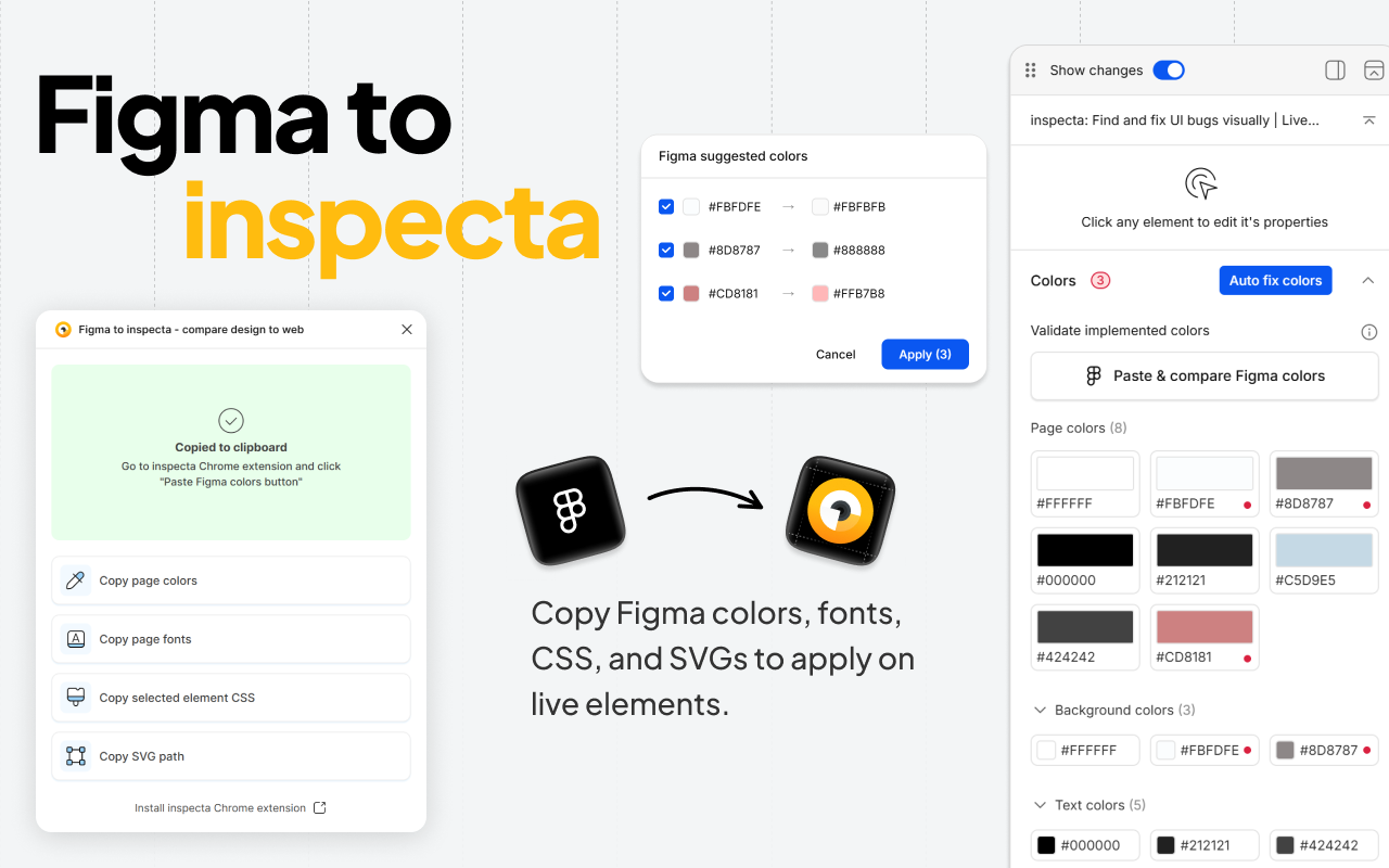 Inspecta - visual QA and CSS editor - 截图 3