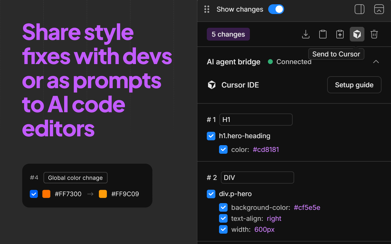 Inspecta - visual QA and CSS editor - 截图 4