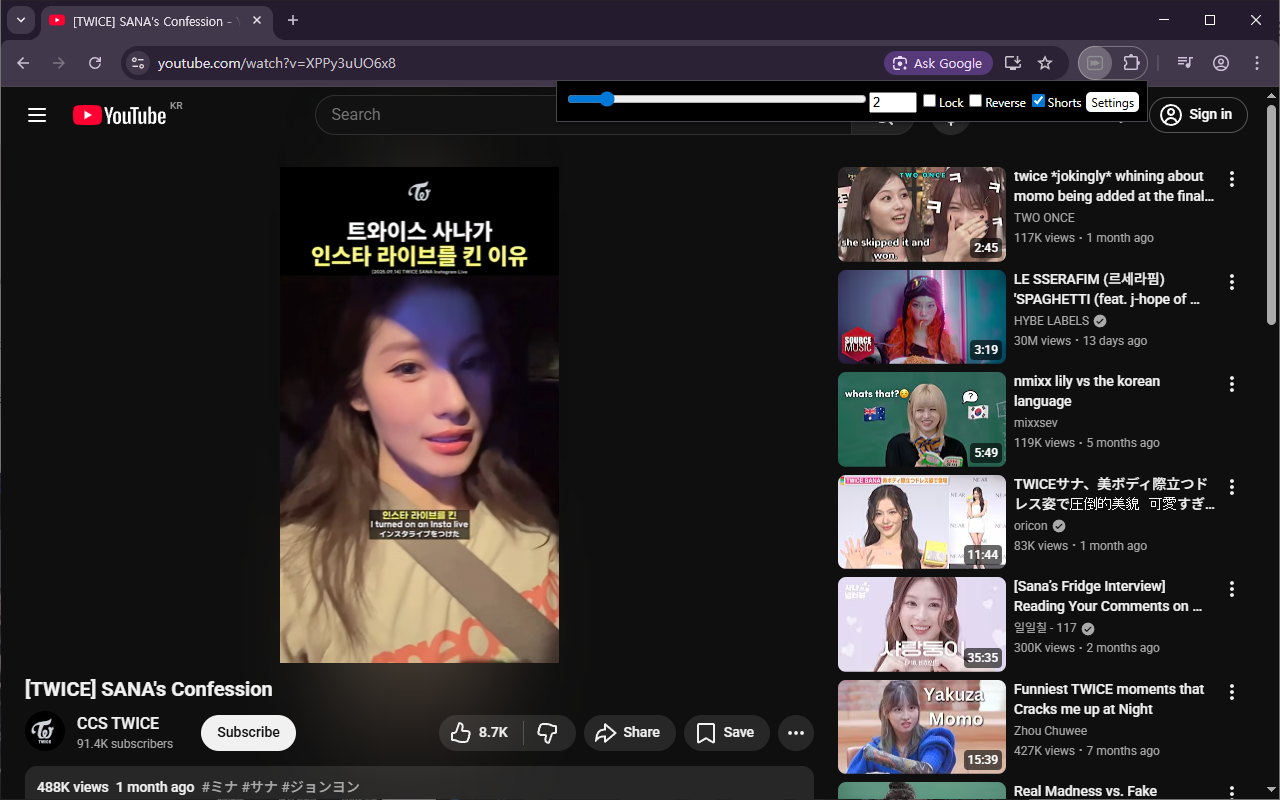 Video Speed Lock (Control Master) - 截图 2