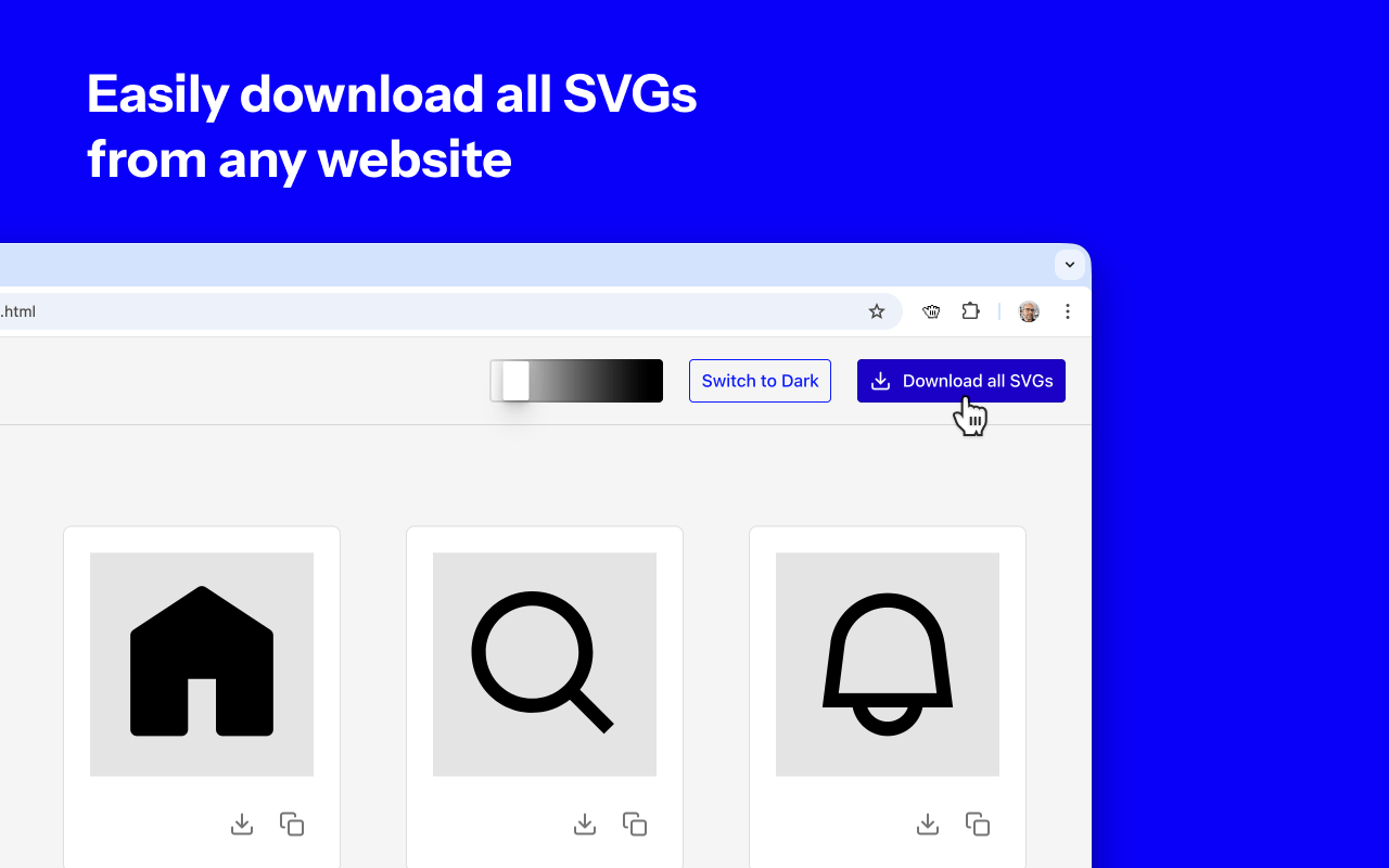 svg-grabber - Grab all the SVGs from any website - 截图 2