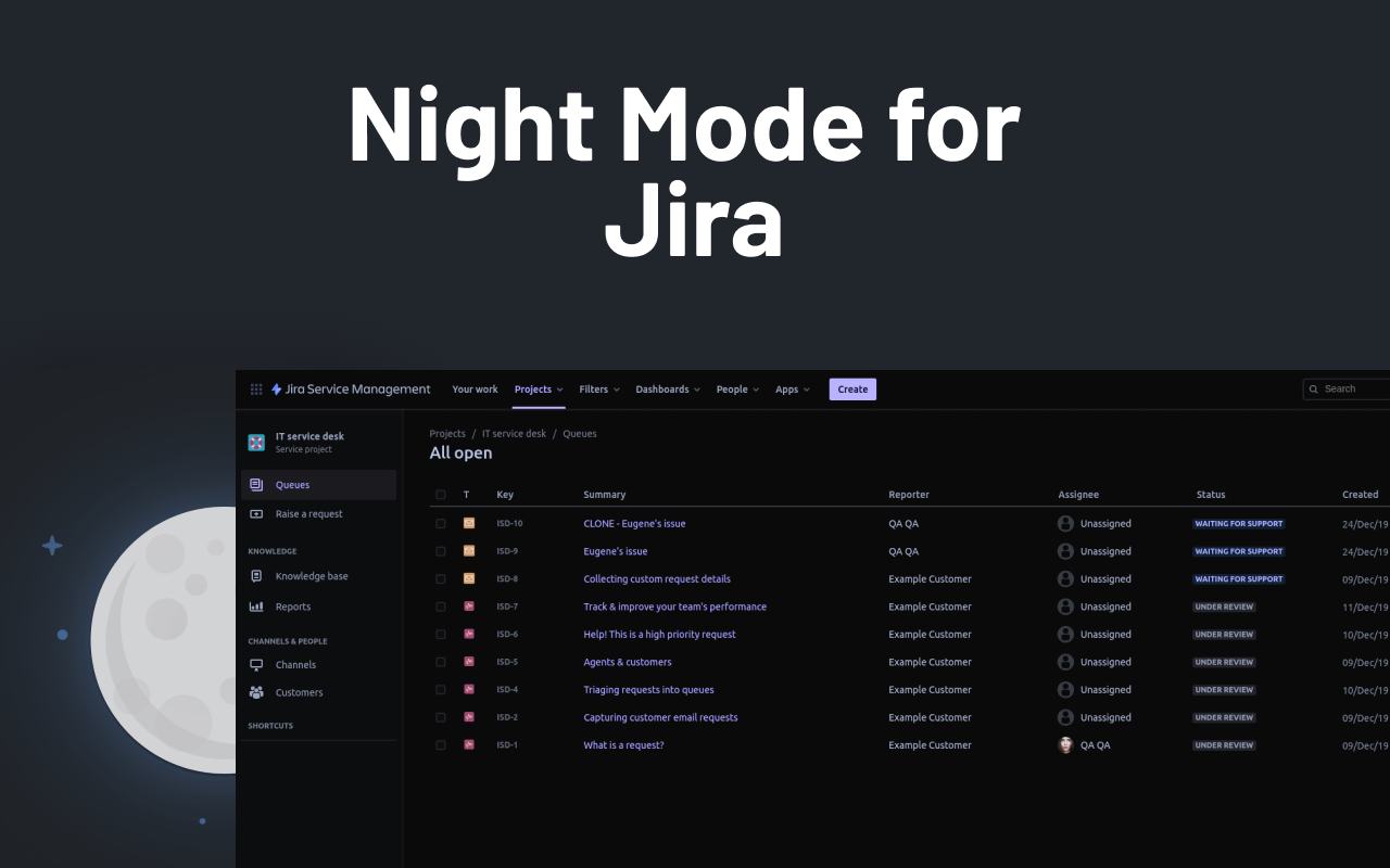Night Mode for Jira - 截图 4