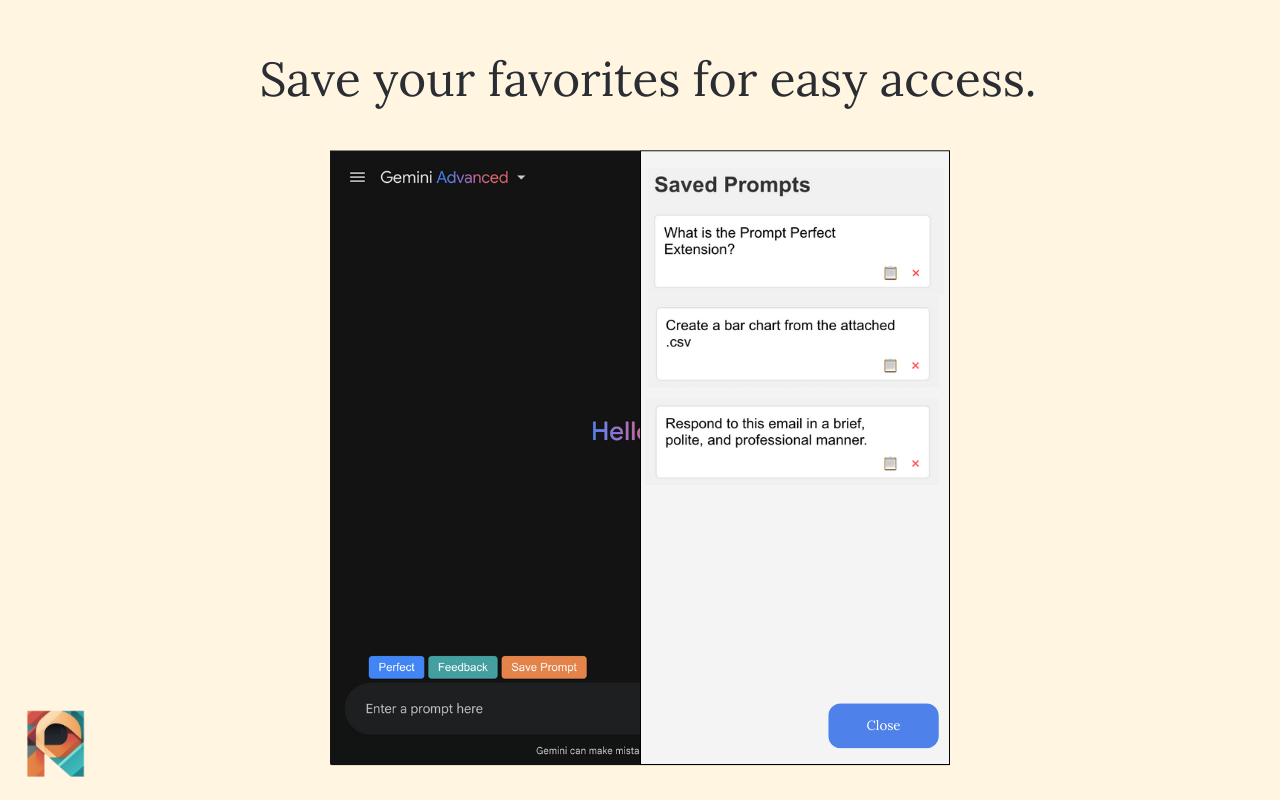 Prompt Perfect: AI Prompt Helper - 截图 4