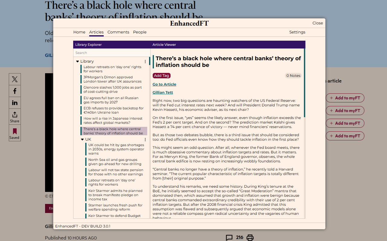 Enhanced Financial Times - 截图 1